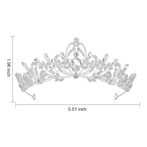 Crystal tiara - Picture 2 of 4